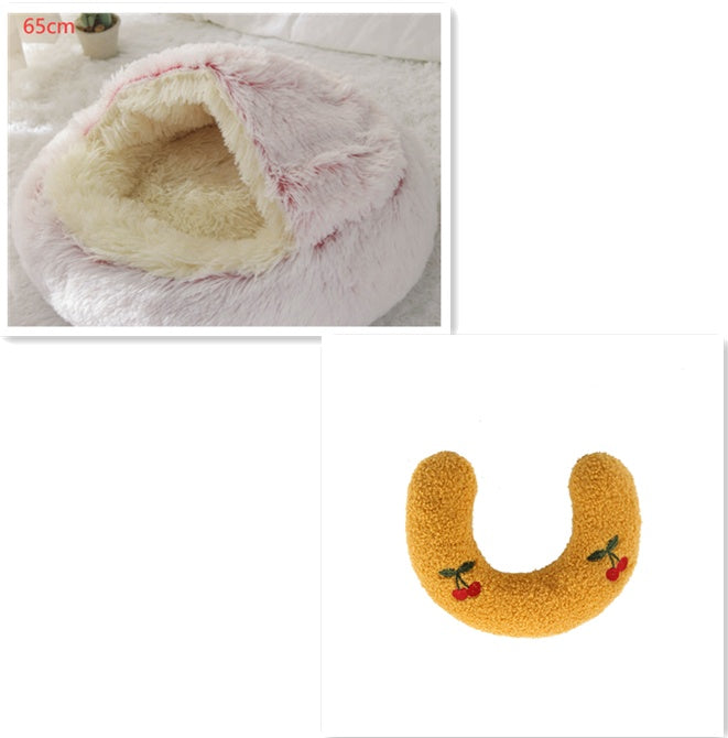 2 In 1 Dog And Cat Bed during Winter