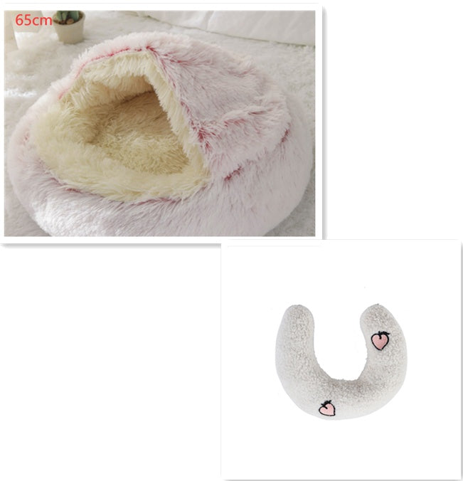 2 In 1 Dog And Cat Bed during Winter