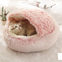 2 In 1 Dog And Cat Bed during Winter
