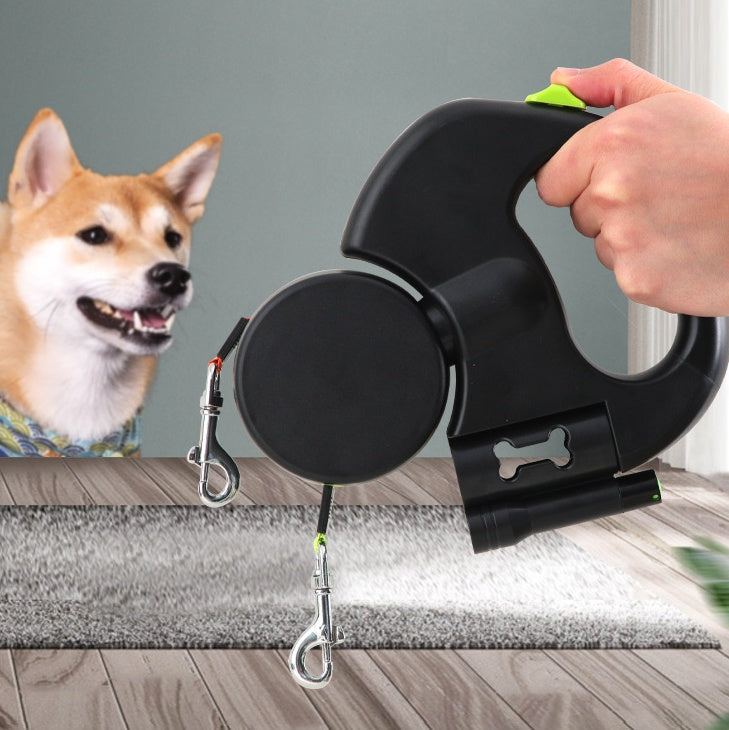 Reflective Dual Pet Walking Leash