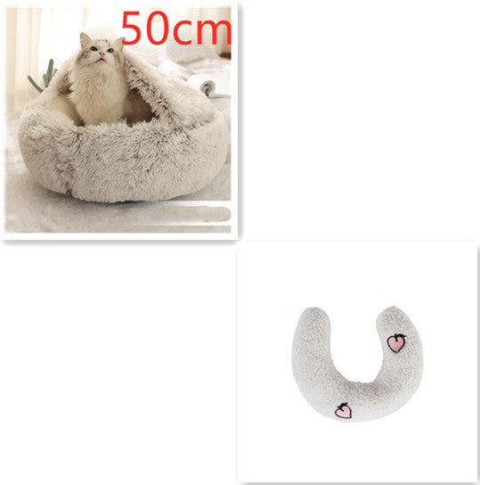 2 In 1 Dog And Cat Bed during Winter