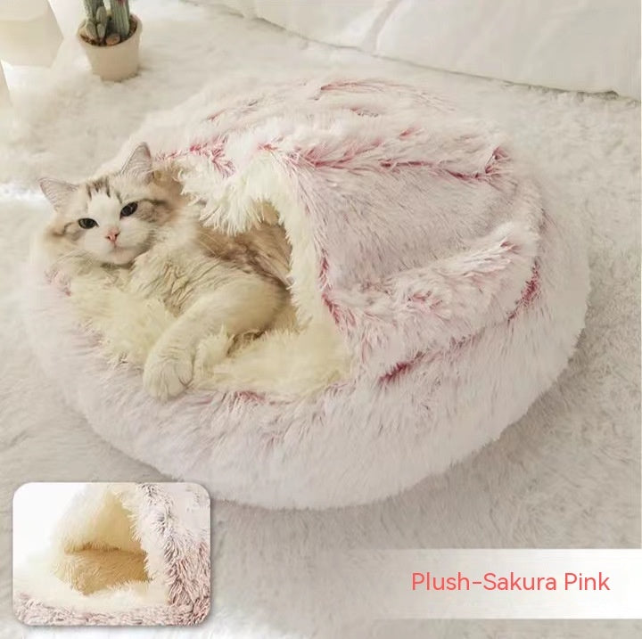 2 In 1 Dog And Cat Bed during Winter
