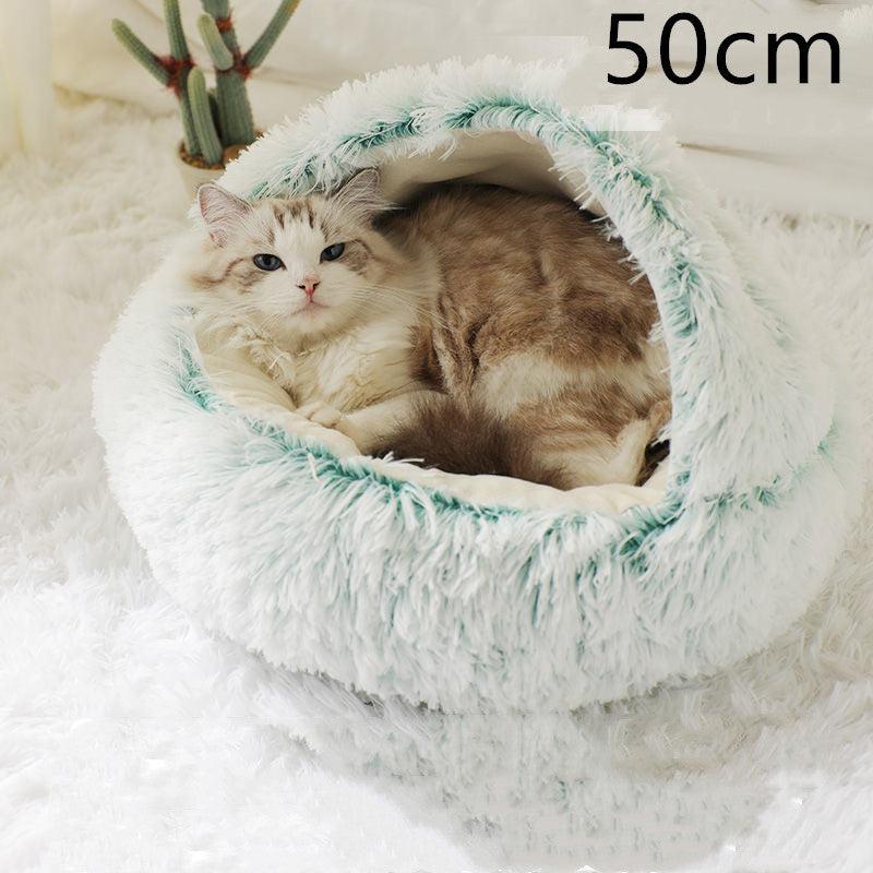 2 In 1 Dog And Cat Bed during Winter