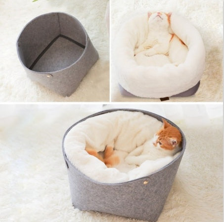 Pet bed, comfortable and relaxing