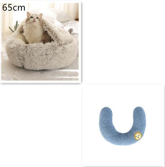 2 In 1 Dog And Cat Bed during Winter