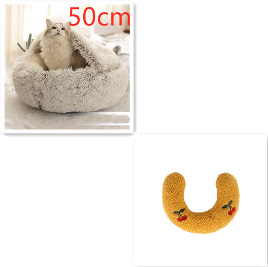 2 In 1 Dog And Cat Bed during Winter