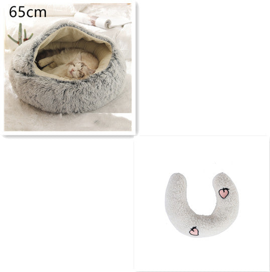 2 In 1 Dog And Cat Bed during Winter