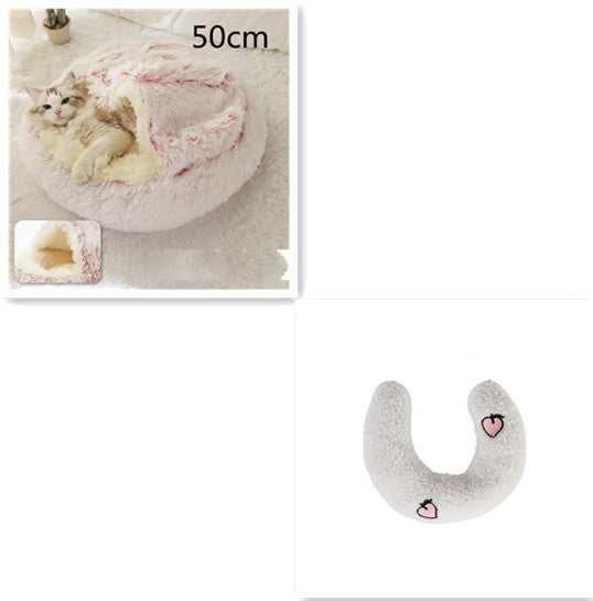 2 In 1 Dog And Cat Bed during Winter