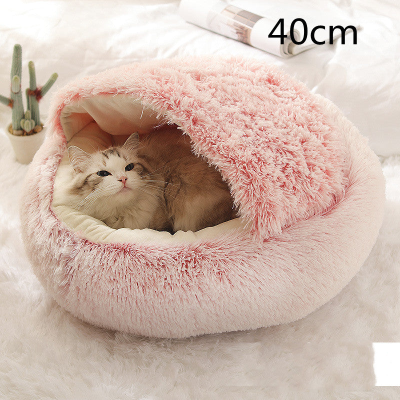 2 In 1 Dog And Cat Bed during Winter