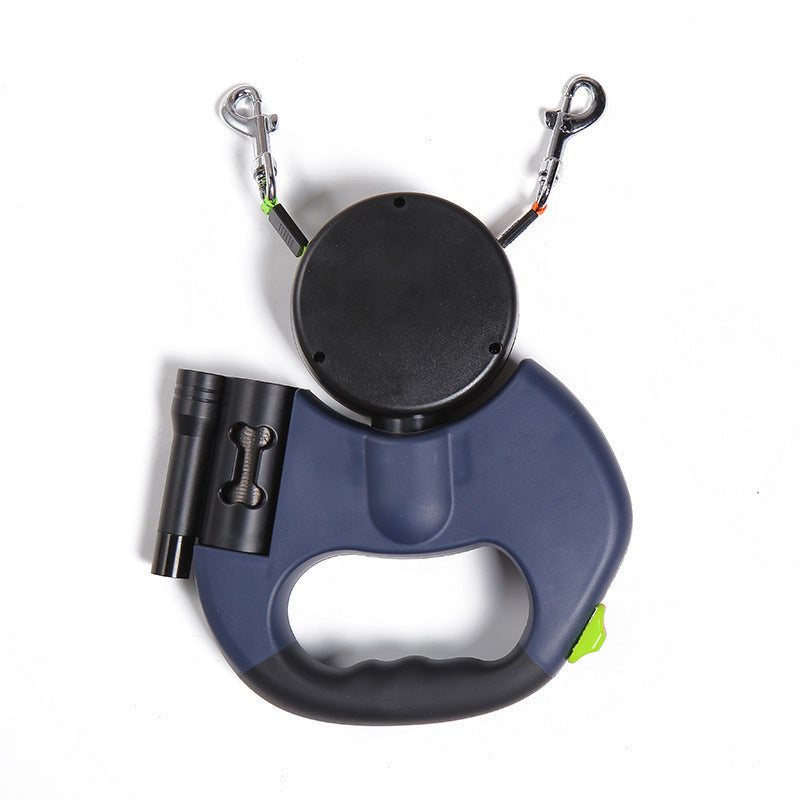 Reflective Dual Pet Walking Leash