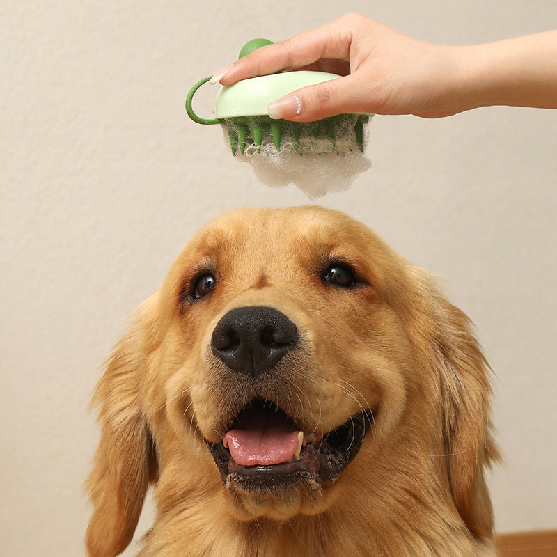 Soft Silicone Pets Hair Comb for Massage and Bath