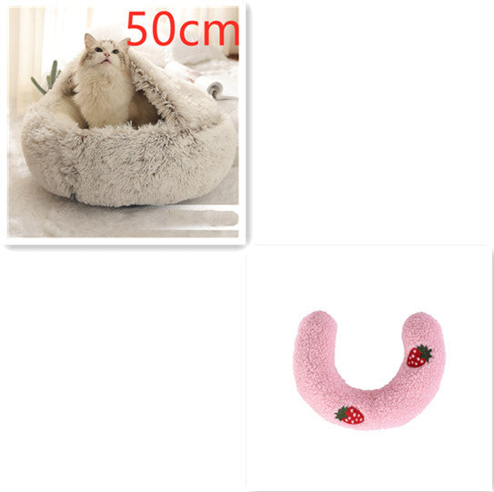 2 In 1 Dog And Cat Bed during Winter