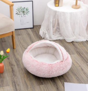 2 In 1 Dog And Cat Bed during Winter