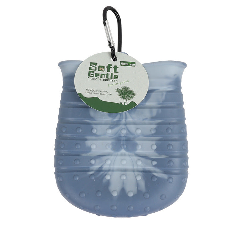 2 In 1 Dog Paw Cleaner Soft Cup