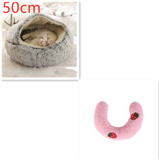 2 In 1 Dog And Cat Bed during Winter