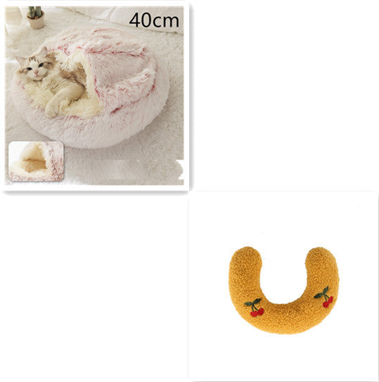 2 In 1 Dog And Cat Bed during Winter
