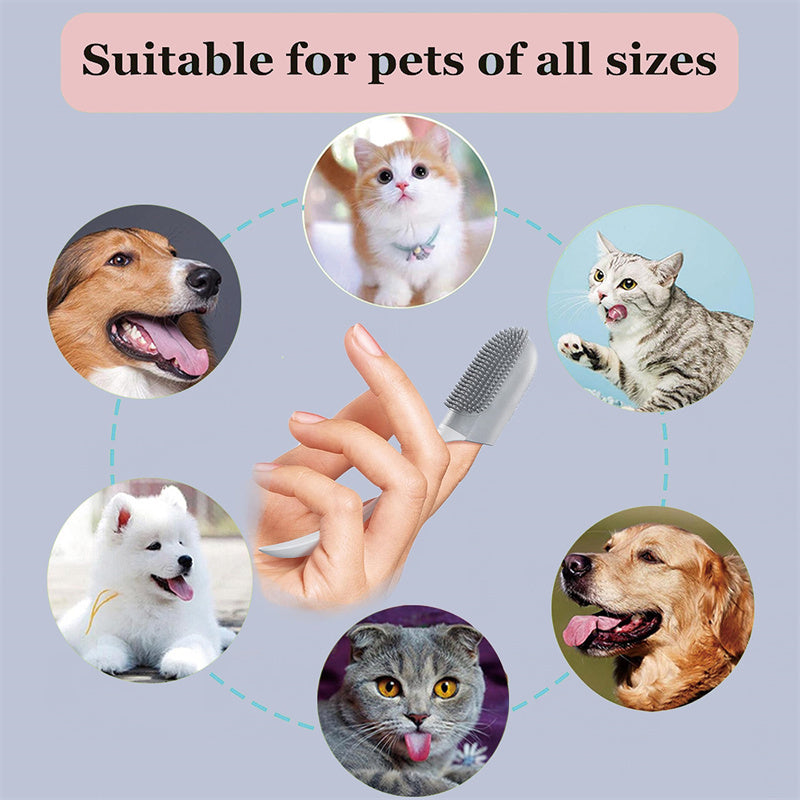 Cat Dog Oral Cleaning Toothbrush Tool