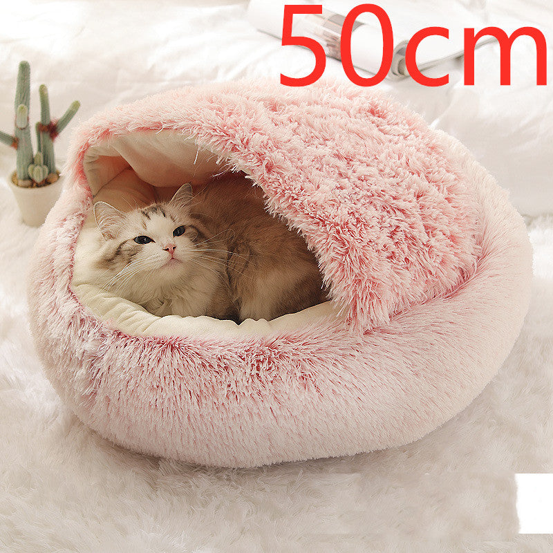 2 In 1 Dog And Cat Bed during Winter
