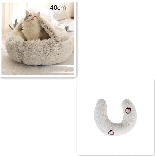 2 In 1 Dog And Cat Bed during Winter