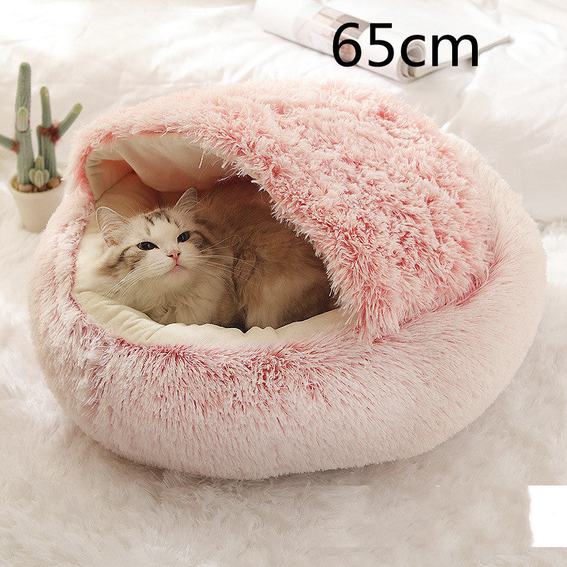 2 In 1 Dog And Cat Bed during Winter
