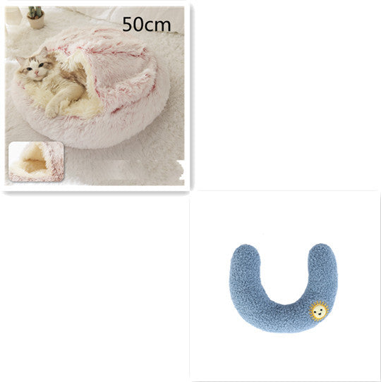 2 In 1 Dog And Cat Bed during Winter