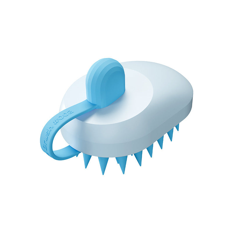 Soft Silicone Pets Hair Comb for Massage and Bath