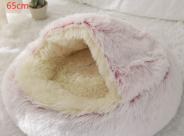2 In 1 Dog And Cat Bed during Winter