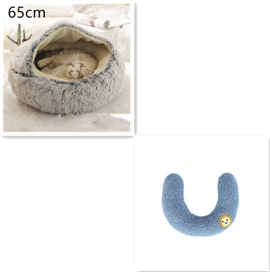 2 In 1 Dog And Cat Bed during Winter