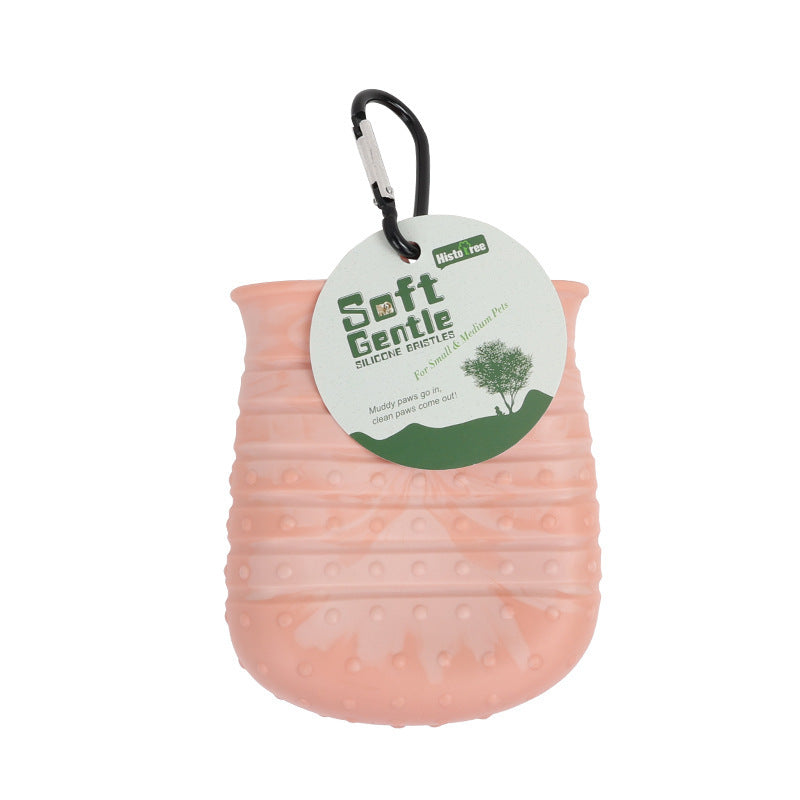 2 In 1 Dog Paw Cleaner Soft Cup