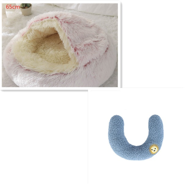 2 In 1 Dog And Cat Bed during Winter