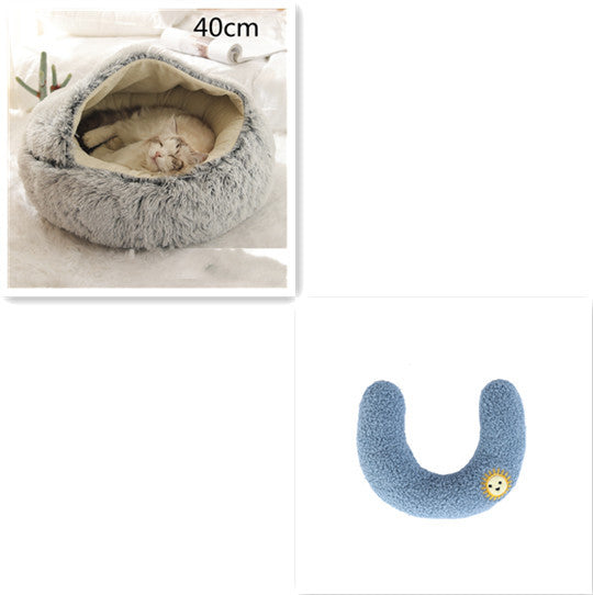 2 In 1 Dog And Cat Bed during Winter