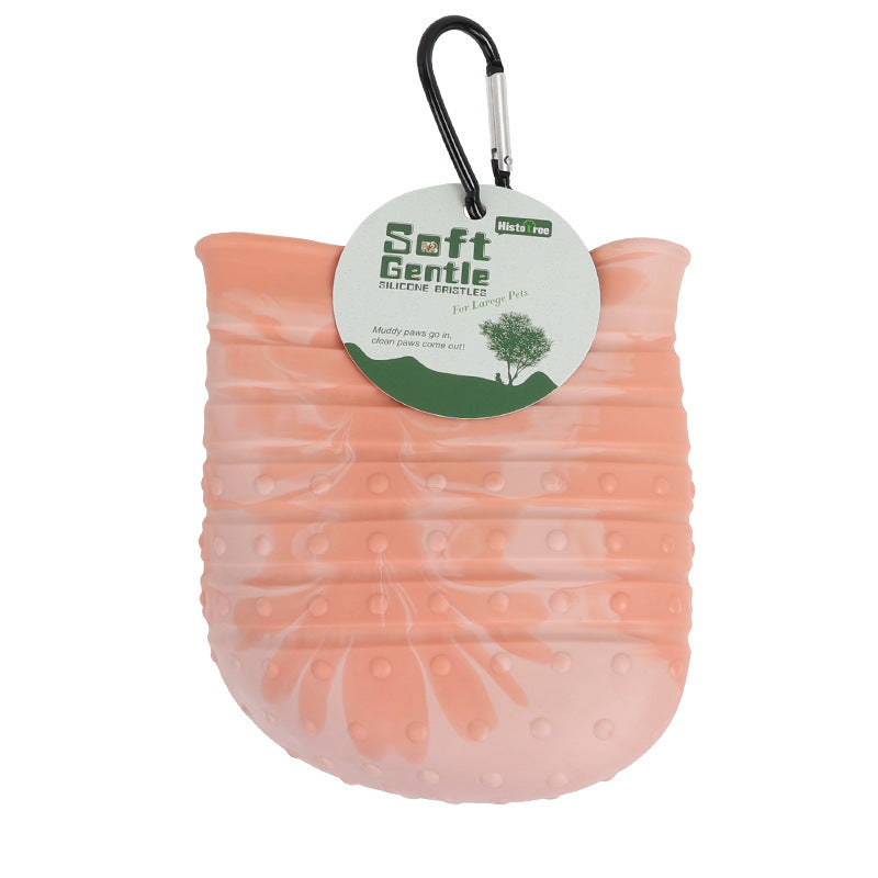 2 In 1 Dog Paw Cleaner Soft Cup