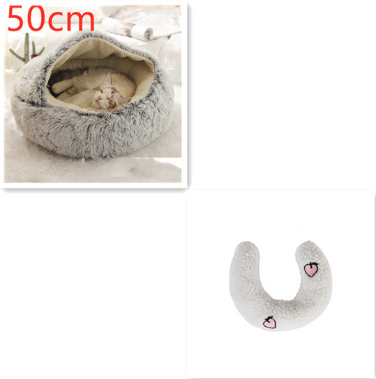 2 In 1 Dog And Cat Bed during Winter
