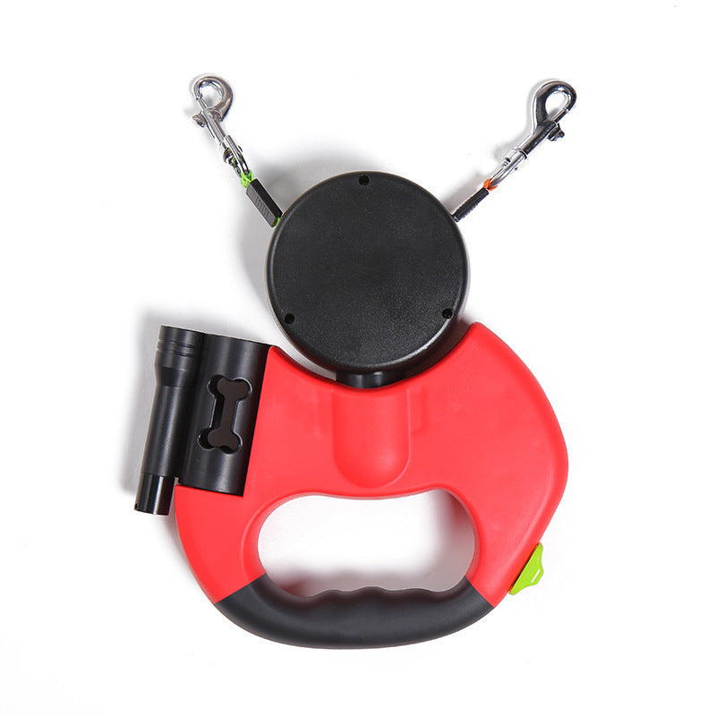 Reflective Dual Pet Walking Leash