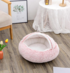 2 In 1 Dog And Cat Bed during Winter