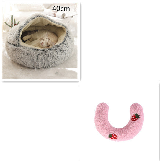 2 In 1 Dog And Cat Bed during Winter