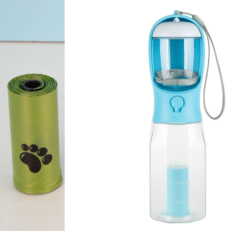 3 In 1 Leak-proof Multifunctional Dog Water Bottle