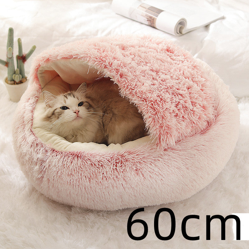 2 In 1 Dog And Cat Bed during Winter