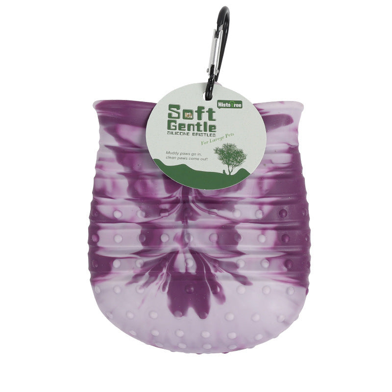 2 In 1 Dog Paw Cleaner Soft Cup