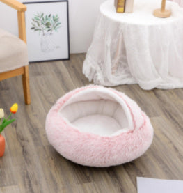 2 In 1 Dog And Cat Bed during Winter