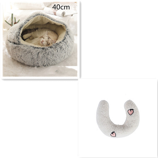 2 In 1 Dog And Cat Bed during Winter