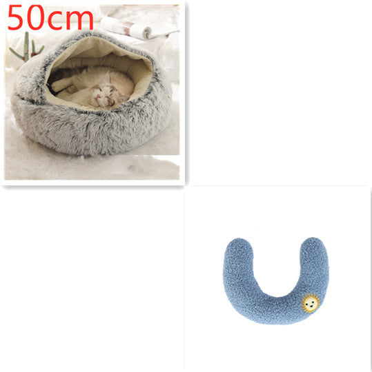 2 In 1 Dog And Cat Bed during Winter
