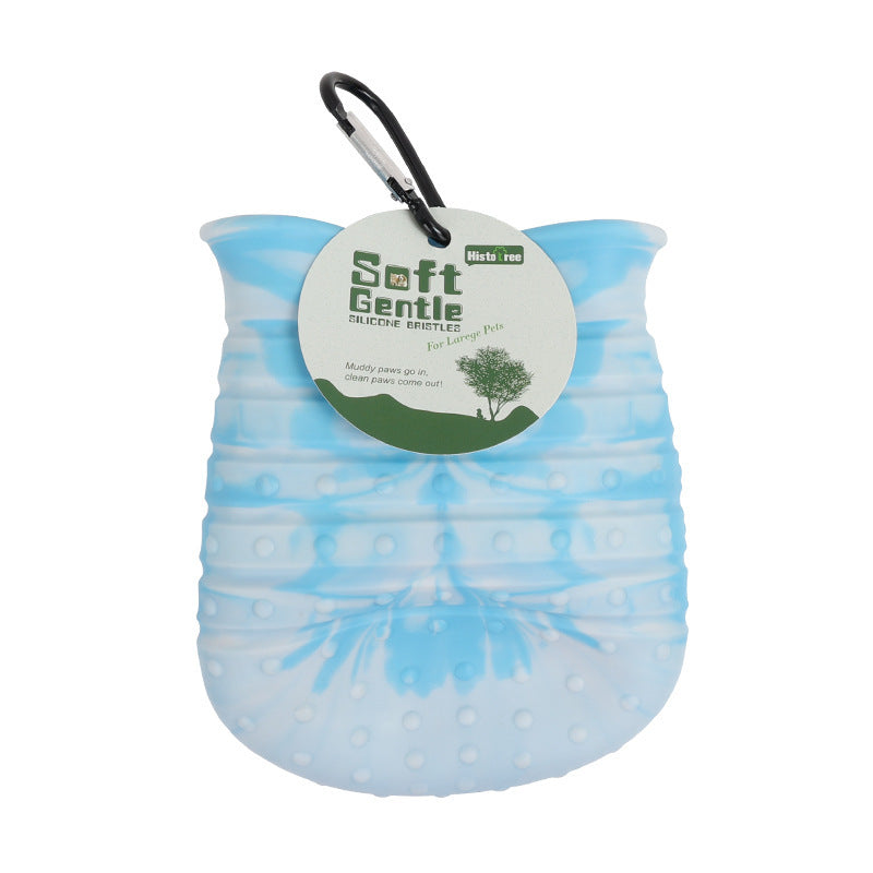 2 In 1 Dog Paw Cleaner Soft Cup